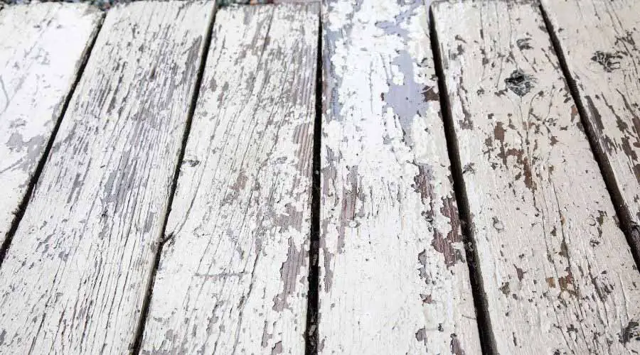 Peeling Paint Deck Lg 